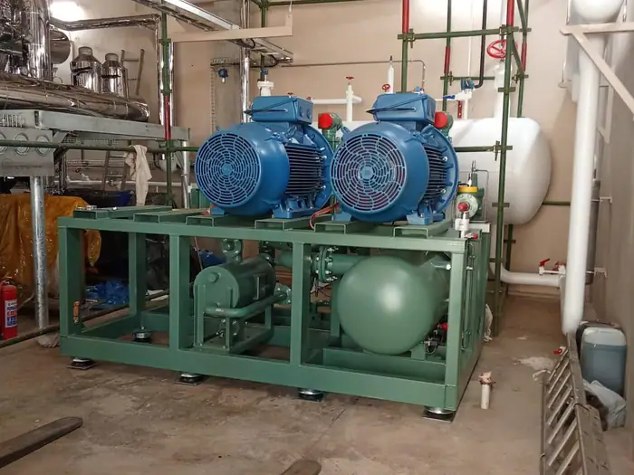 Refrigeration plant room